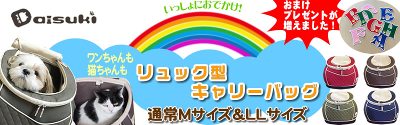 リュック型キャリーバッグ